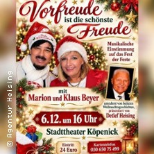 Nikolaus im Stadttheater Köpenick - Vorfreude ist die schönste Freude