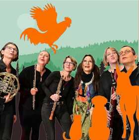 Vaihinger Bläserquintett & Silke Karl: „Die Bremer Stadtmusikanten“ - Ein Konzert für Kinder ab 5 Jahre und die ganze Familie