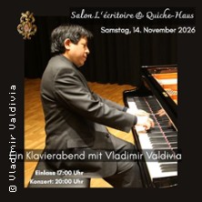 Ein Klavierabend mit Vladimir Valdivia