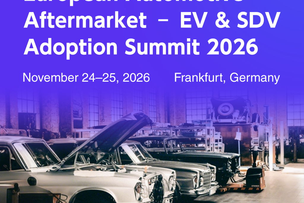 European Automotive Aftermarket – EV & SDV Adoption Summit 2026