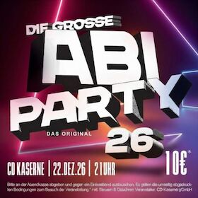 Die große Abi-Party 2026 - Das Original