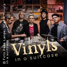 Vinyls in a suitcase