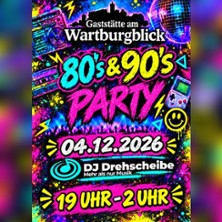 Einmal zurück, bitte! – 80er/90er Party