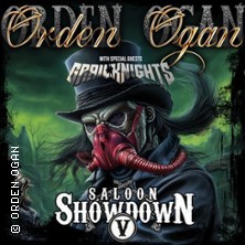 Orden Ogan + Support: Grailknights - Saloon Showdown V