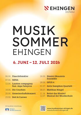Musiksommer Ehingen 2026 - Wahlabo