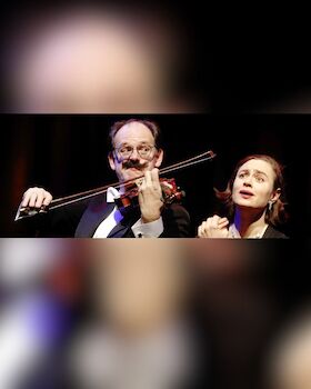 Sabine Fischmann und Michael Quast: Die Fledermaus à trois