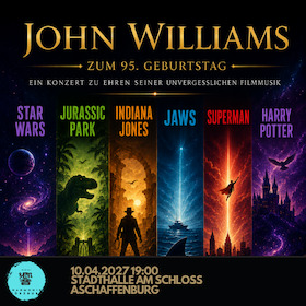 John Williams Tribut zum 95. Geburtstag - Aschaffenburg