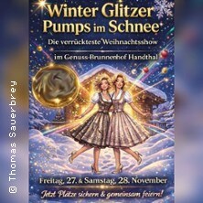 Winter-Glitzer - Pumps im Schnee