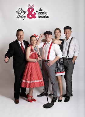 Itsy Bitsy & die Teenie Weenies - Schlager-Pop-Konzert