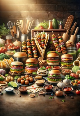 Fingerfood für Fäuste: Tacos, Burger, uvm. - Grillseminar mir Andreas Rummel