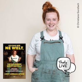 Booktalk mit Cindy-Adriana Speich zu "Ich bau mir 'ne Welt, die Männern nicht gefällt"