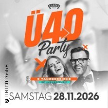 Ü40 Party - Auf 3 Tanzbereichen