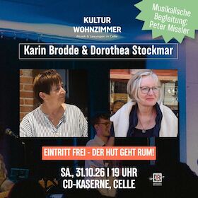 Karin Brodde & Dorothea Stockmar: Jedem Abschied wohnt ein Anfang inne - Wohnzimmerkonzert in Halle 13