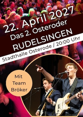 2. Osteroder Rudelsingen - mit dem Team Bröker