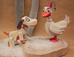 Familienprogramm - Tobis kleines Weihnachtswunder - Figurentheater Seifenblasen