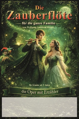 Zauberflöte - für die ganze Familie - mit Erzähler