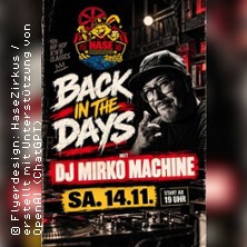 Mirko Machine - Back in the Days