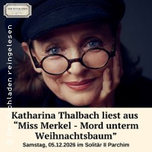 Katharina Thalbach liest: Miss Merkel Mord unter dem Weihnachtsbaum