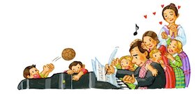 Familienkonzert: ROBERT SCHUMANN VERSUCHT WEIHNACHTEN ZU FEIERN