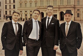 "You raise me up!“ A-Cappella-Konzert mit dem Potsdamer Männerquartett „bmajor“