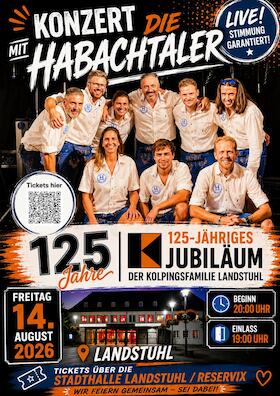 125 Jahre Kolpingsfamilie Landstuhl - Jubiläumsveranstaltung mit den Habachtaler