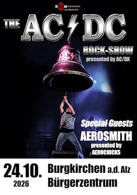 AC/DC Rock - Show by AC/DX - Special Guests : Aerochicks
