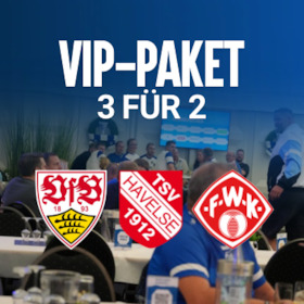 3 für 2: VIP-Paket
