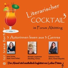 Literarischer Cocktail - 3 Autorinnen lesen aus 3 Genres