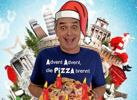 Ad v e n t Ad v e n t , die PIZZA brennt - Heiße Weihnacht in einer schwäbisch-sizilianischen Großfamilie