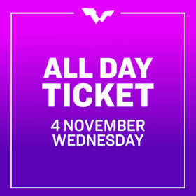 All Day Ticket | Wed. 4 NOV | Round of 32 | 13 Matches