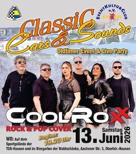 CoolRoxx Live - Classic Cars & Sounds