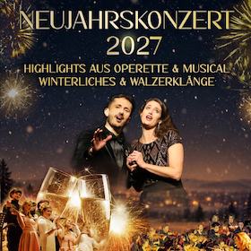 Neujahrskonzert 2027 FORUM Schenefeld - Int. Solisten, Europ. Kammerphilharmonie, Ltg. Doris Vetter