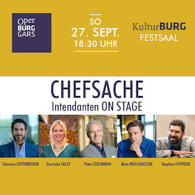 CHEFSACHE - Intendanten ON STAGE
