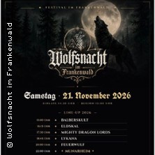 Wolfsnacht im Frankenwald 2026