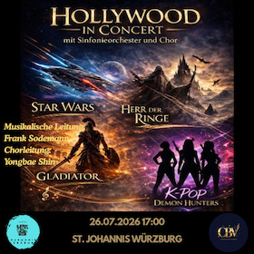 Hollywood in Concert mit Sinfonieorchester und Chor
