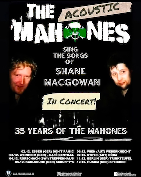 The Mahones Acoustic Tour