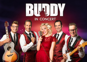 BUDDY in concert, die Rock´n´Roll Show - Mit den original Stars aus dem Buddy Holly Musical