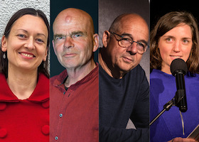 Durchs Bücherjahr mit … - Christina Müller, Christoph Müller, Karl-Heinz Ott und Christin Schäfer