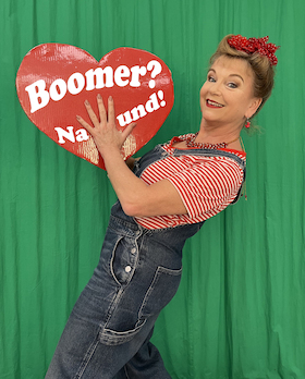 Boomer? Na und! Das neue Solo-Comedy-Programm von und mit Julia Kempken - Premiere