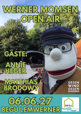 WERNER MOMSEN OPENAIR - im BEGU Garten