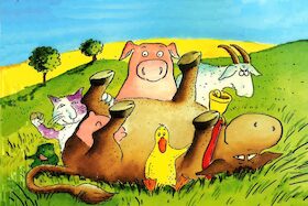 Die Kakao-Kuh und der falsche Fuß