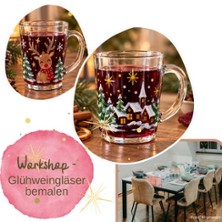 Workshop Glühweingläser bemalen