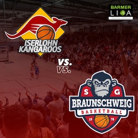 Iserlohn Kangaroos vs. SG Braunschweig