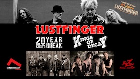 45 Jahre Punk’n’Roll – LustfingeR live - Support: 20 Year Short Break & Kings of Decay