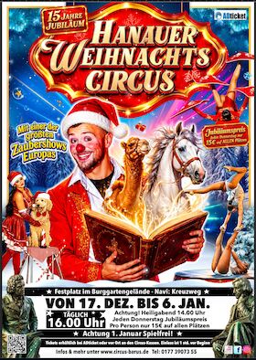 Hanauer Weihnachtscircus - Weihnachtsillusionen