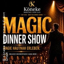 Magic Dinner Show mit 3-Gang-Menü