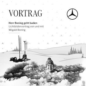 Herr Boning geht baden - Lichtbildervortrag von und mit Wigald Boning