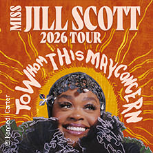 Jill Scott - To Whom This May Concern 2026 Tour