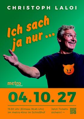 CHRISTOPH LALOI - Ich sach ja nur