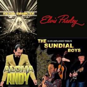 The Sundial Boys - Elvis Unplugged Tribute + Sentimental Songs from The King Elvis Presley - Doppelshow mit Teddy King & Duo Coincidence und Aloha Andy